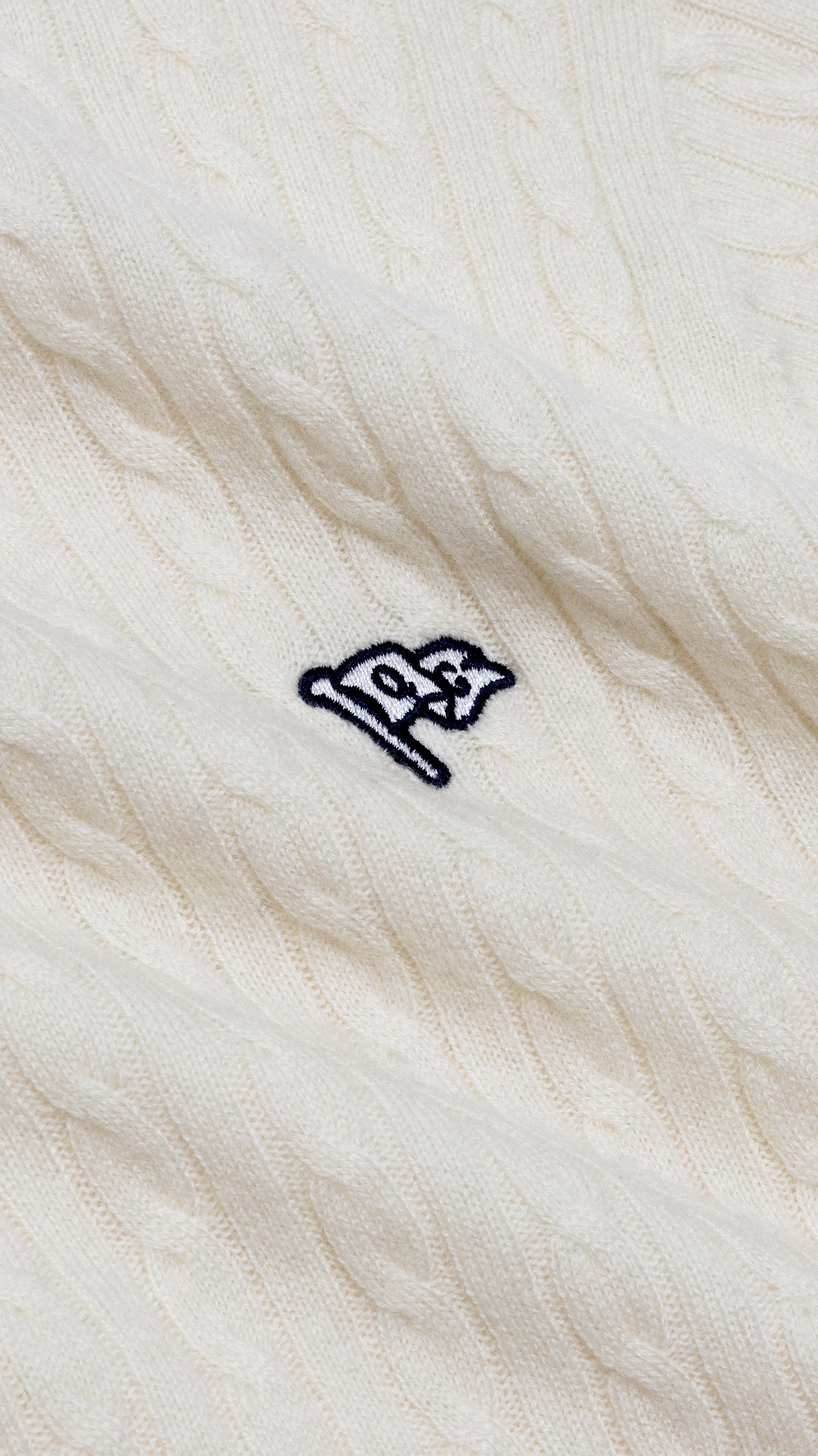 Montecito Cable Knit Sweater Bone