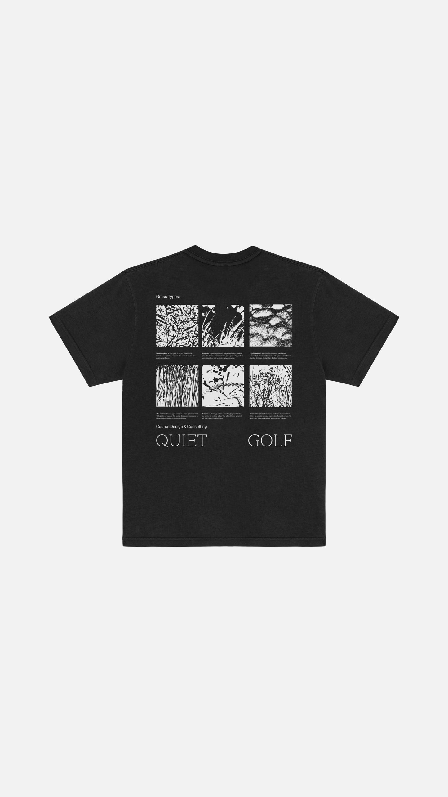 Grass Types T-Shirt Black