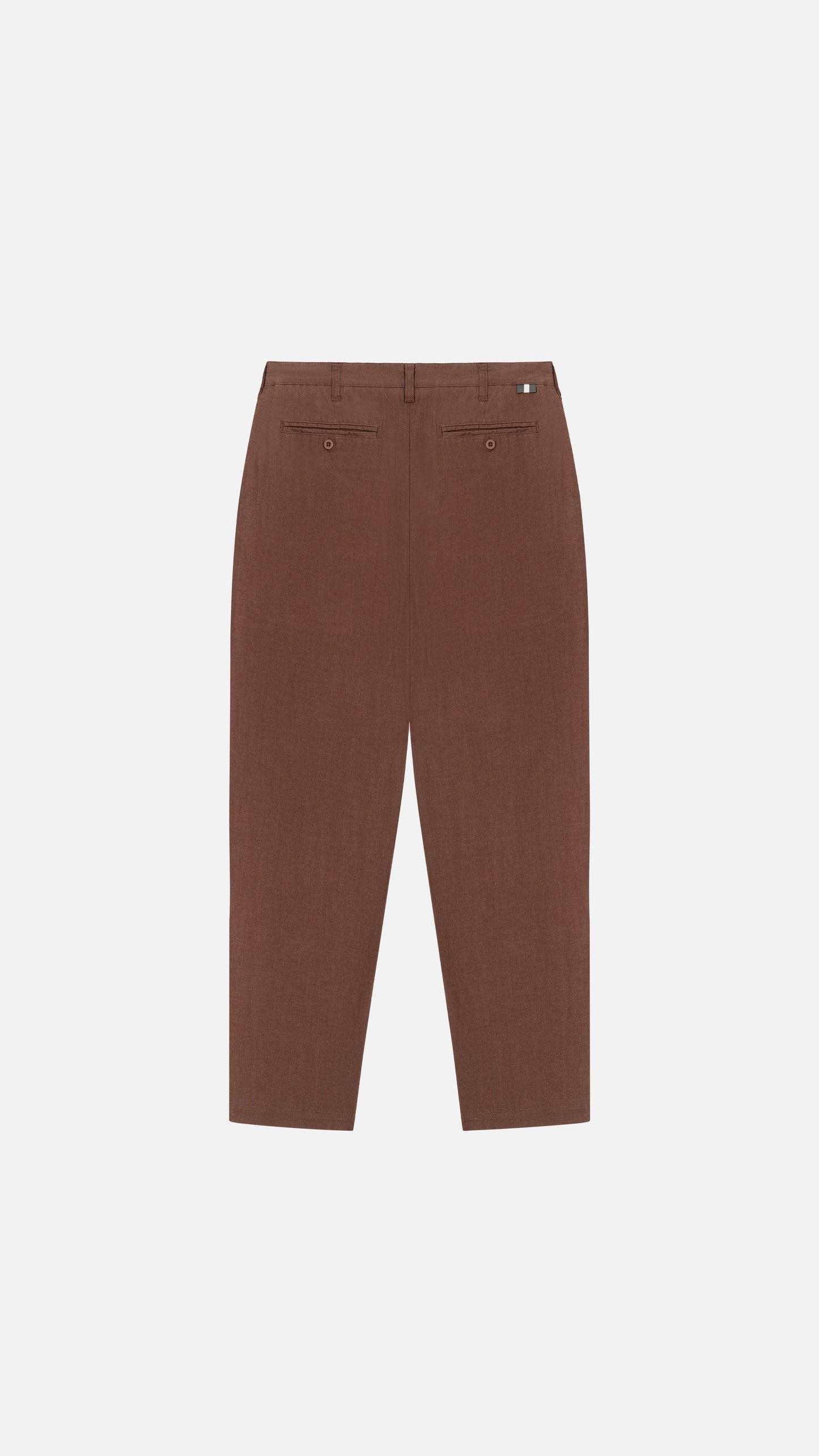 Trouser- Linen Pants Brown