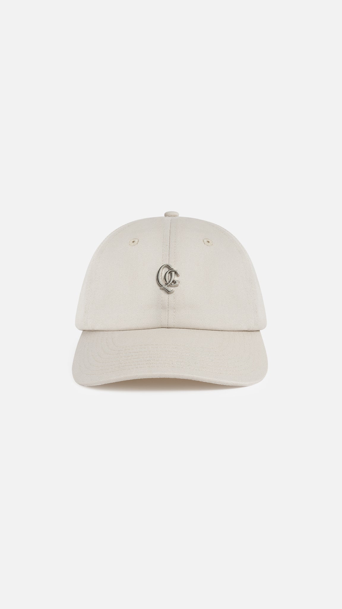 Monogram Dad Hat Stone