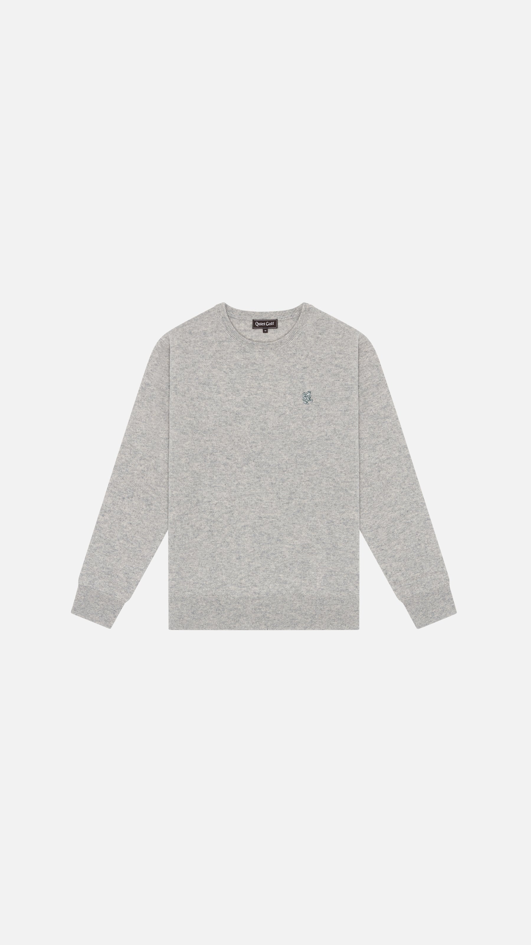 QG Owl Cashmere Sweater Heather