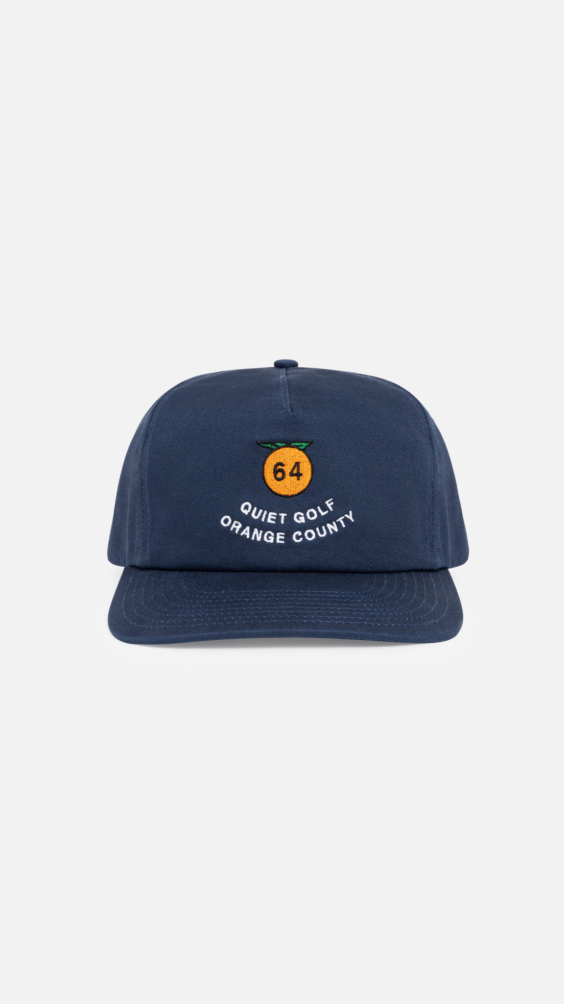 QGOC 5 Panel Hat Navy