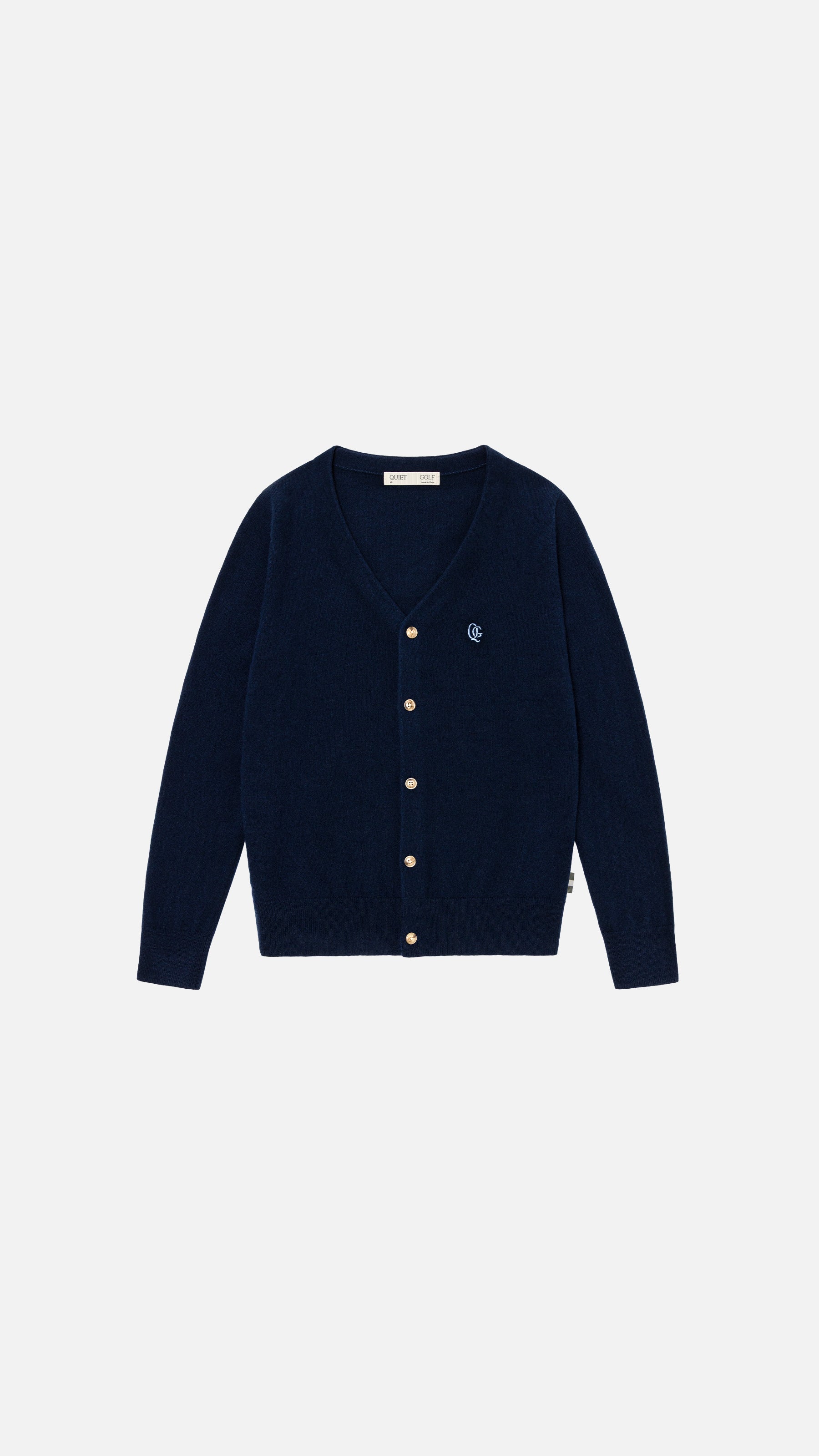 Montecito Cashmere Cardigan Navy