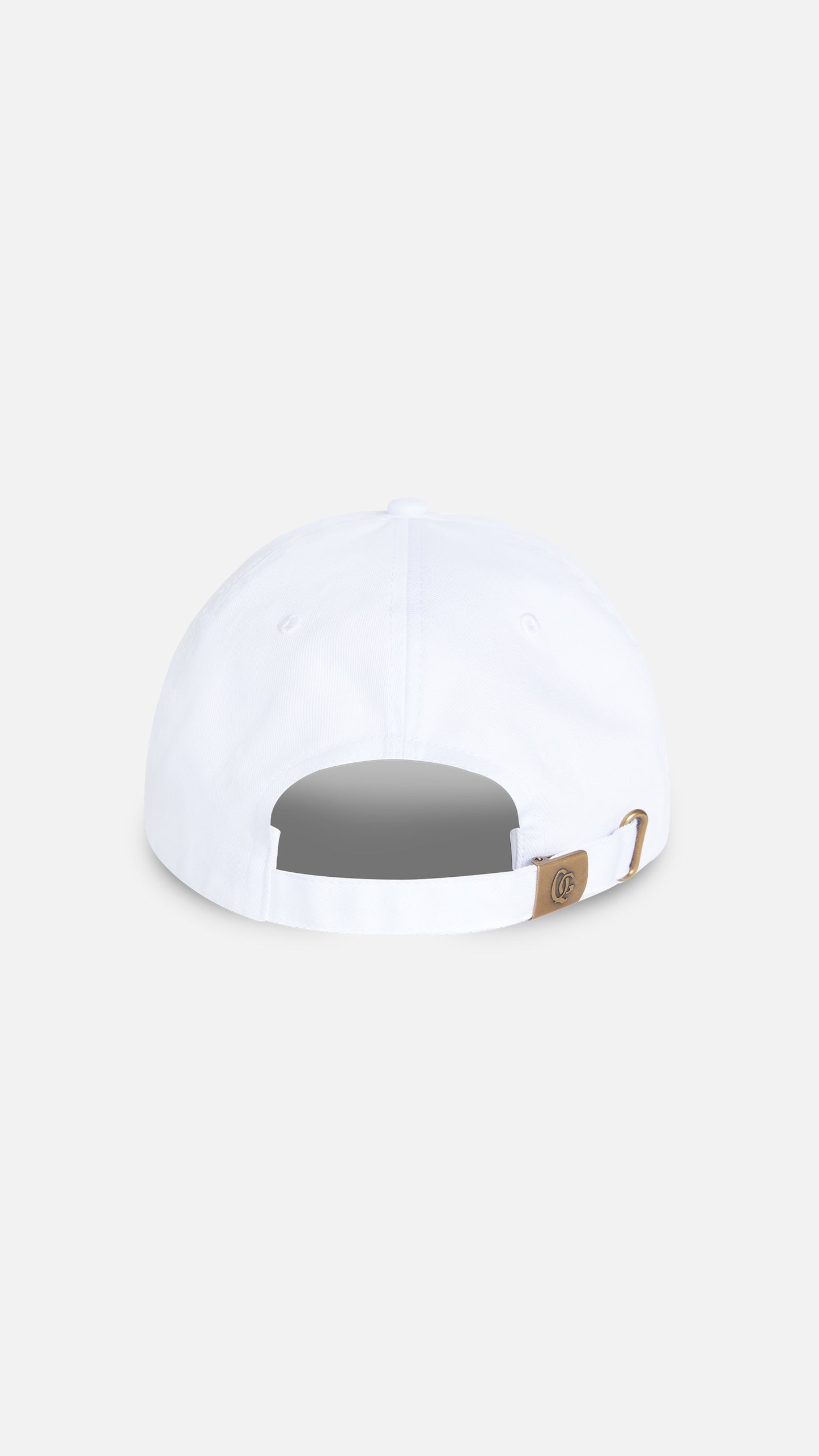 QG Pennant Dad Hat White