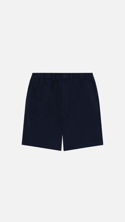 Monogram Twill Short Navy