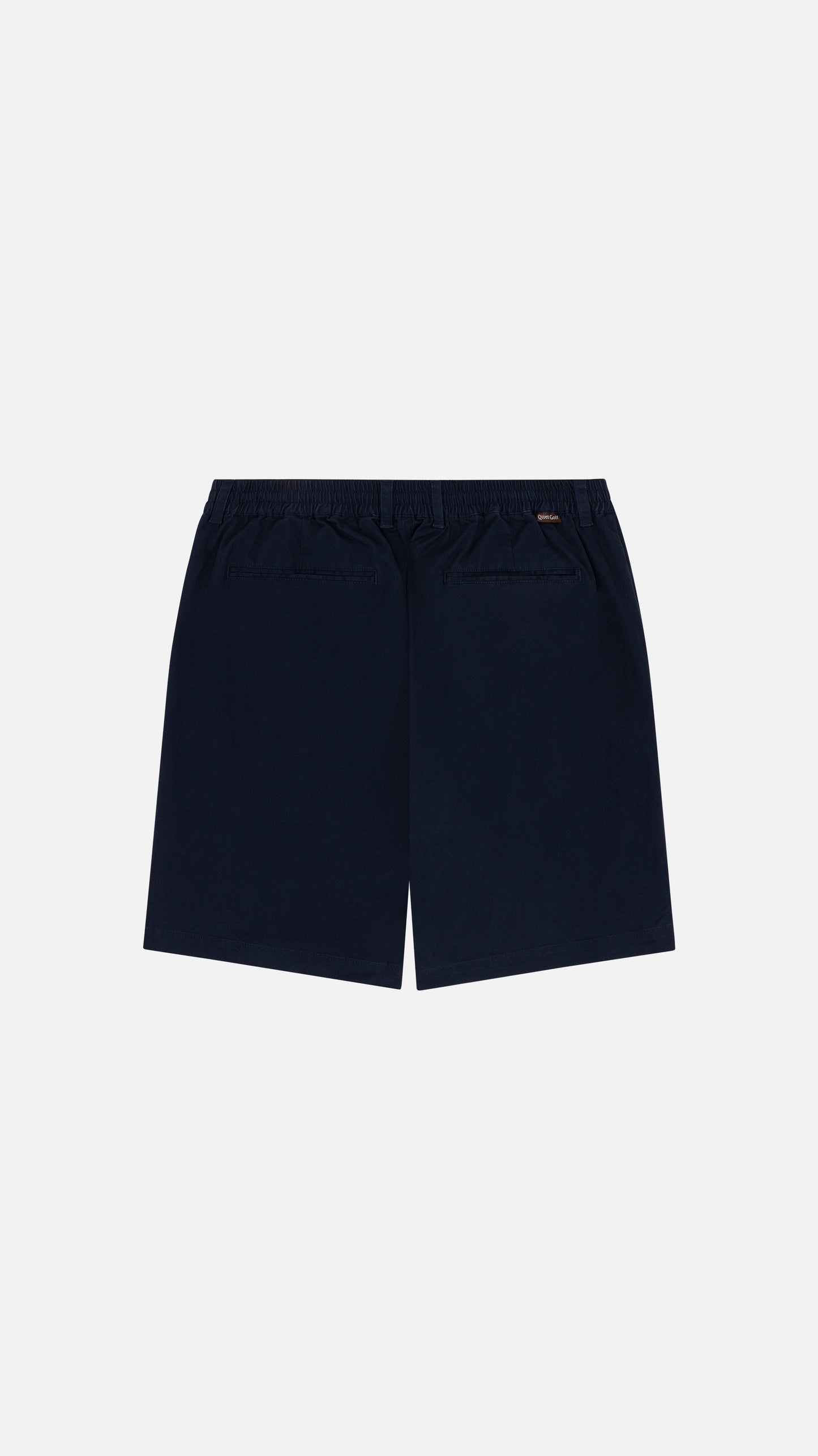 Monogram Twill Short Navy