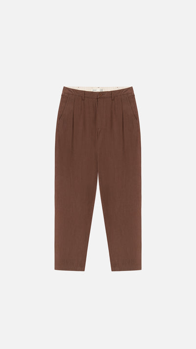 Pleated Pant Brown