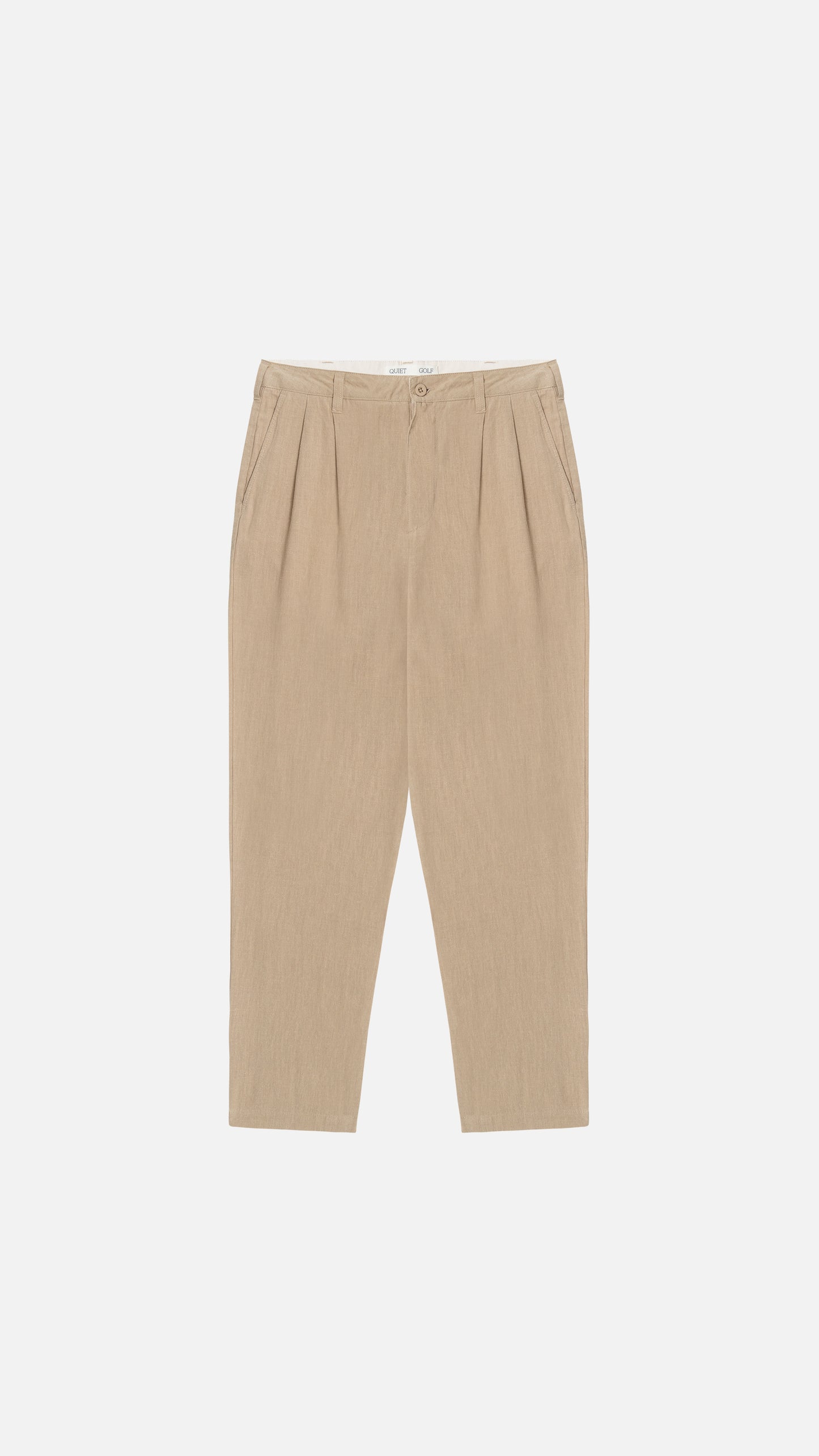 Trouser- Linen Pants Tan