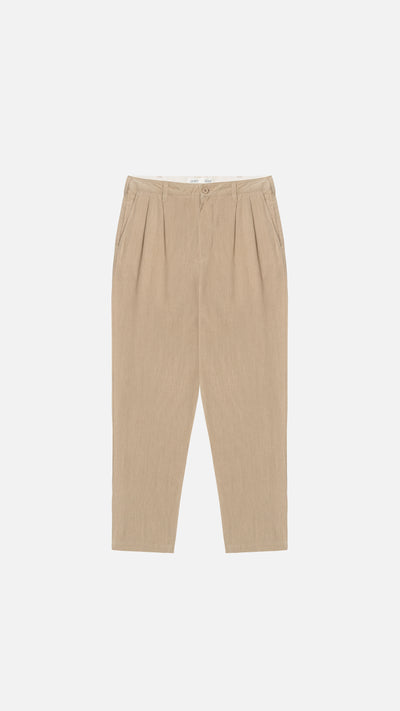 Pleated Pant Tan