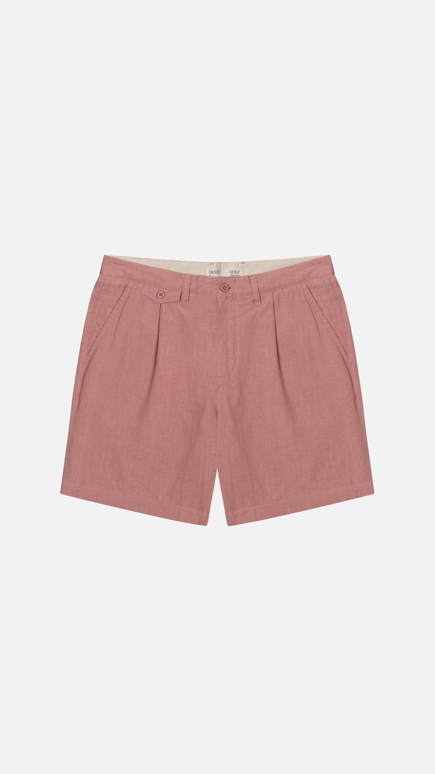Trouser- Linen Short Peach