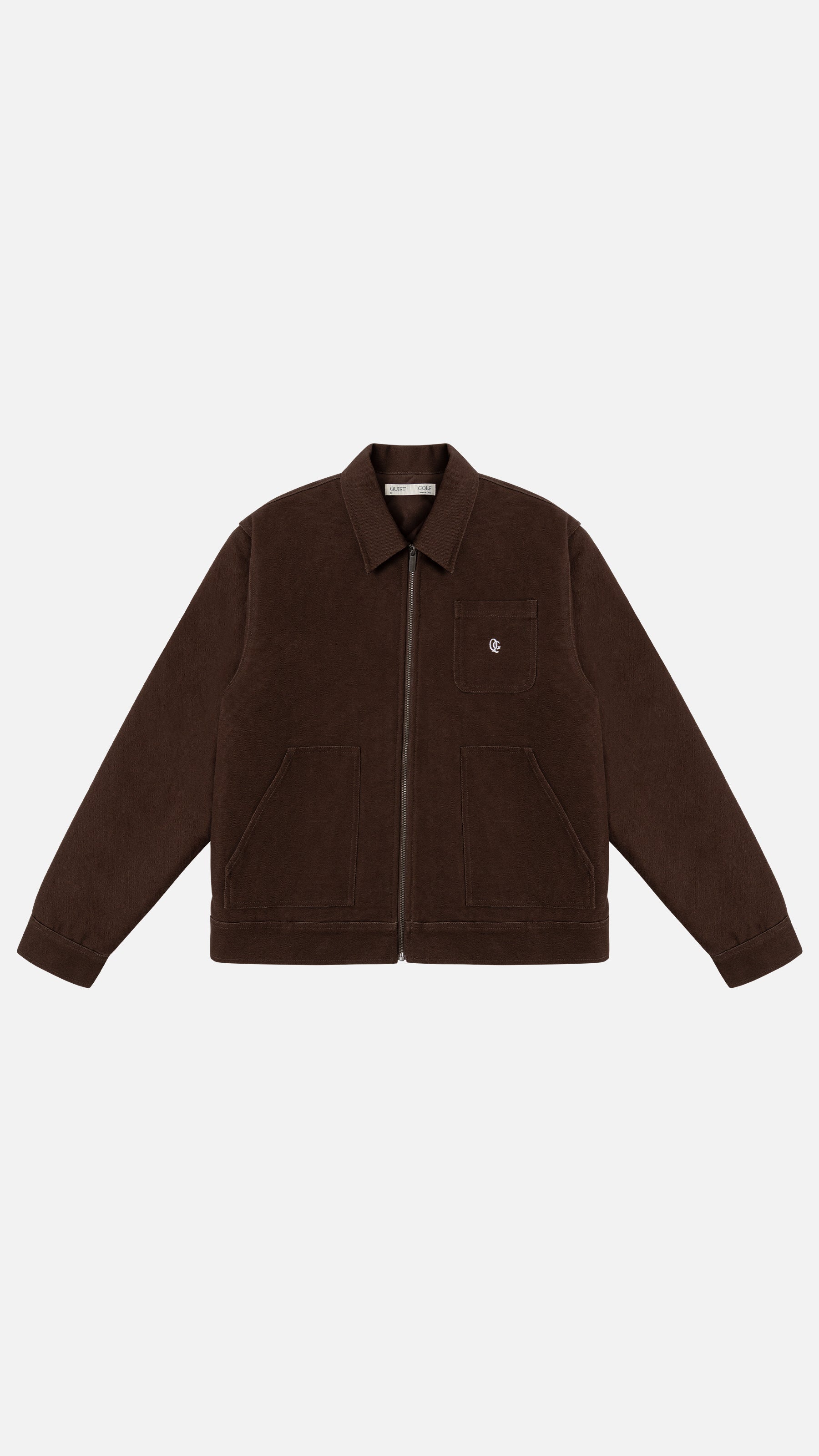 Maintenance Canvas Work Jacket Brown