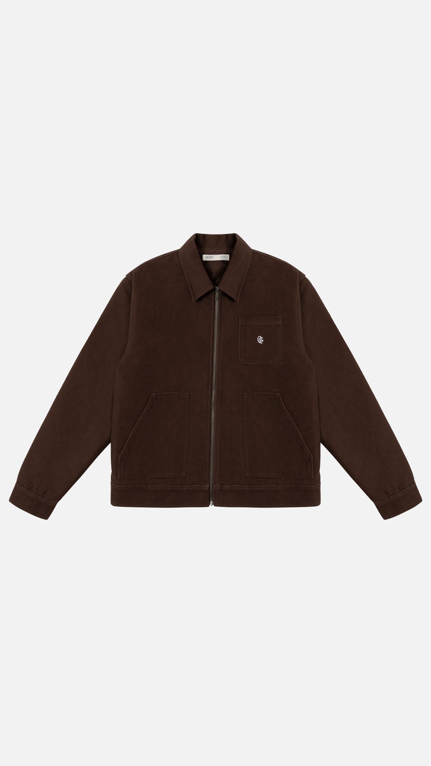 Maintenance Canvas Work Jacket Brown