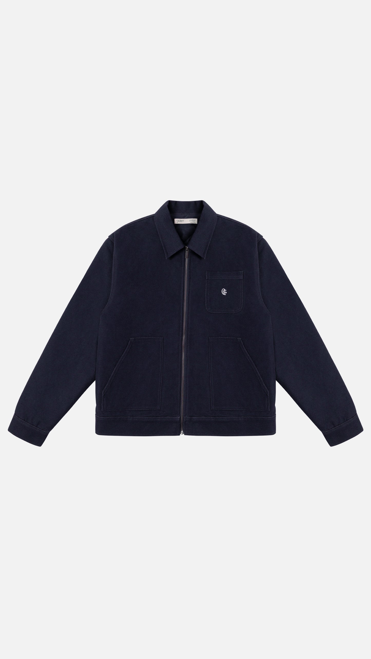 Maintenance Canvas Work Jacket Navy