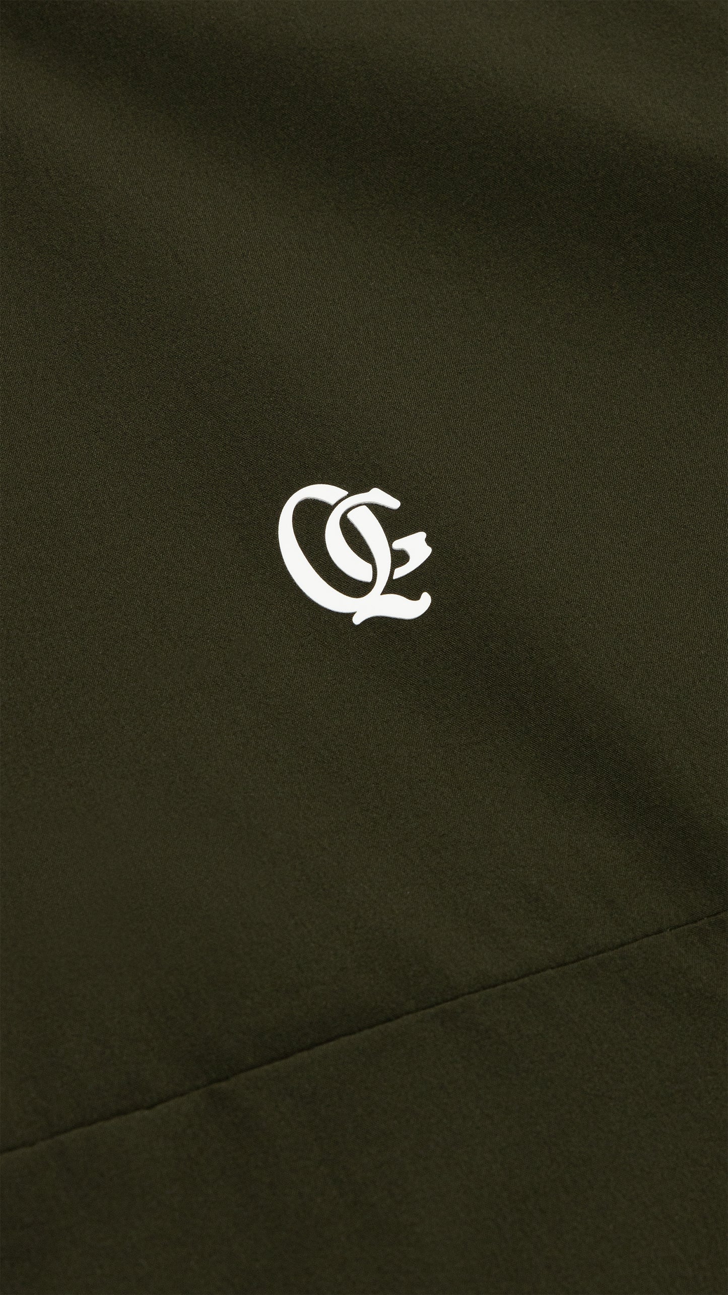 Monogram Short Sleeve Shell Olive