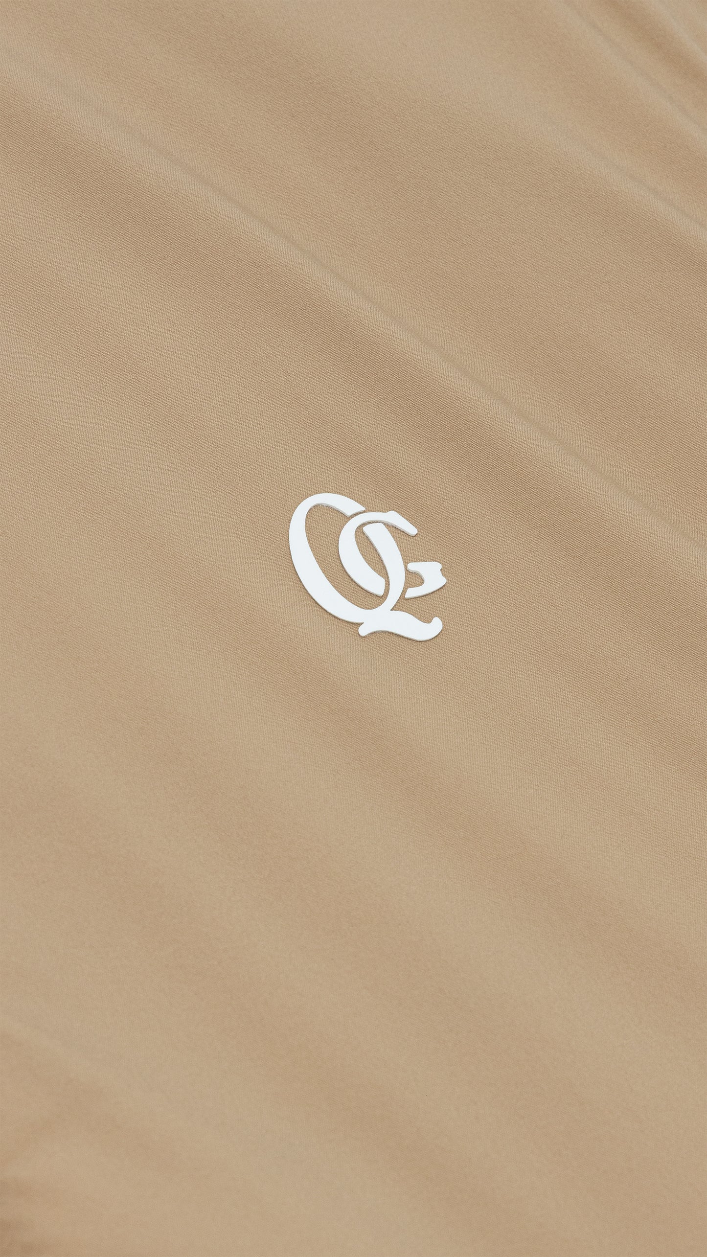 Monogram Vest Tan