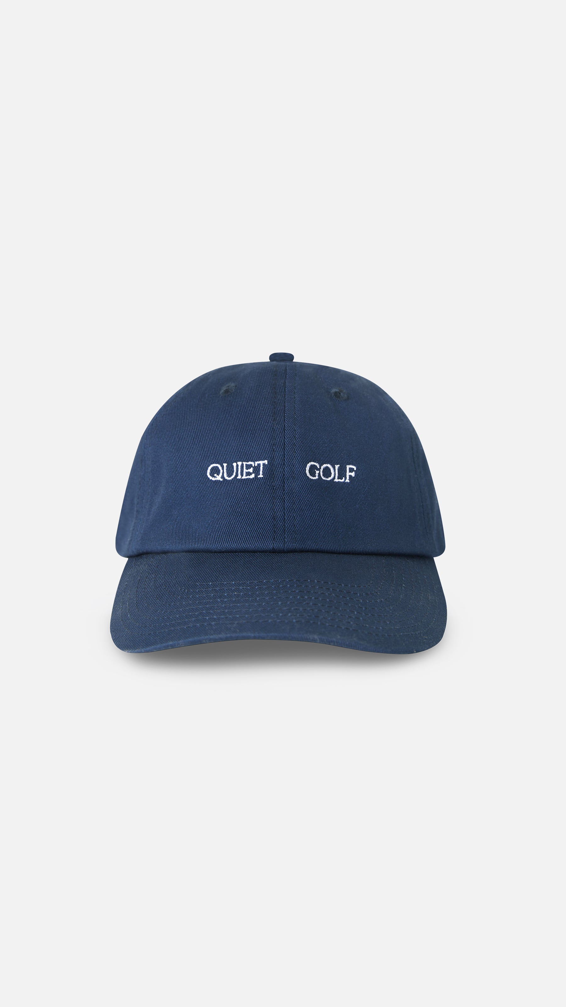 Wordmark Dad Hat Navy
