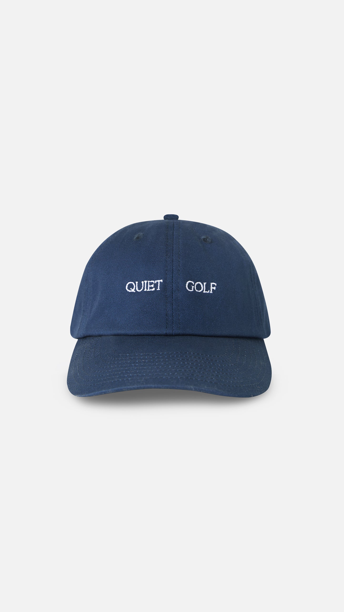 Wordmark Dad Hat Navy