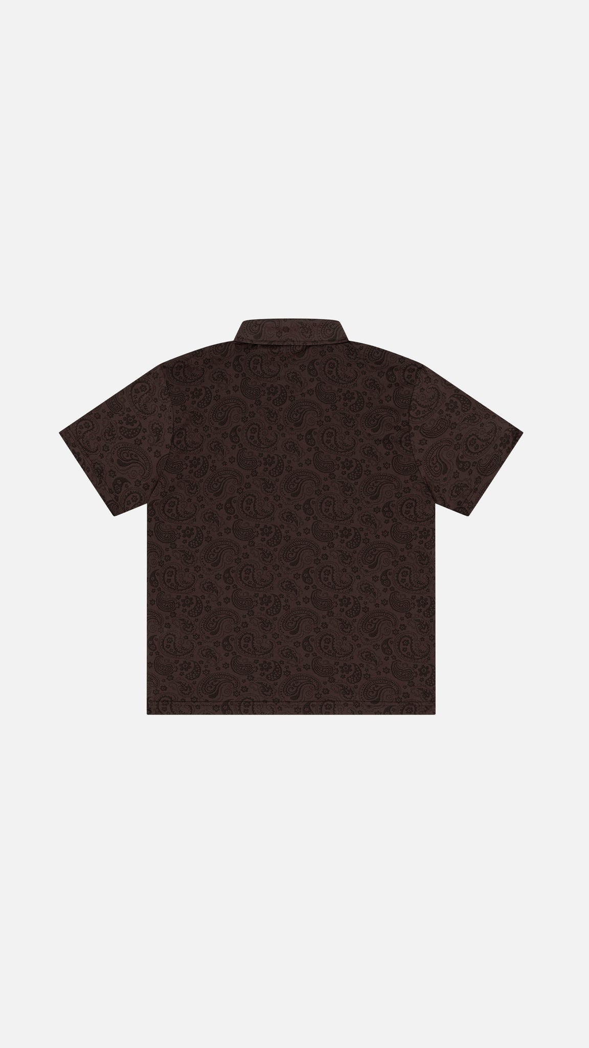 Monogram Paisley Polo Brown