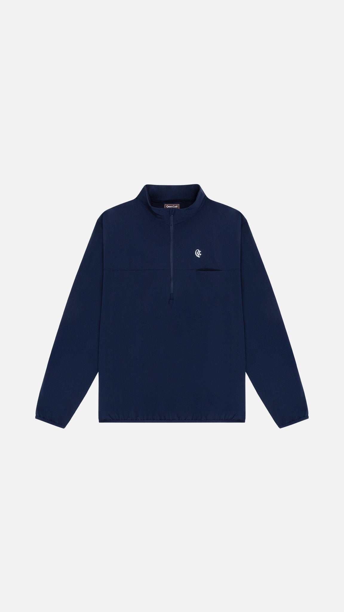 Monogram Shell Pullover Navy