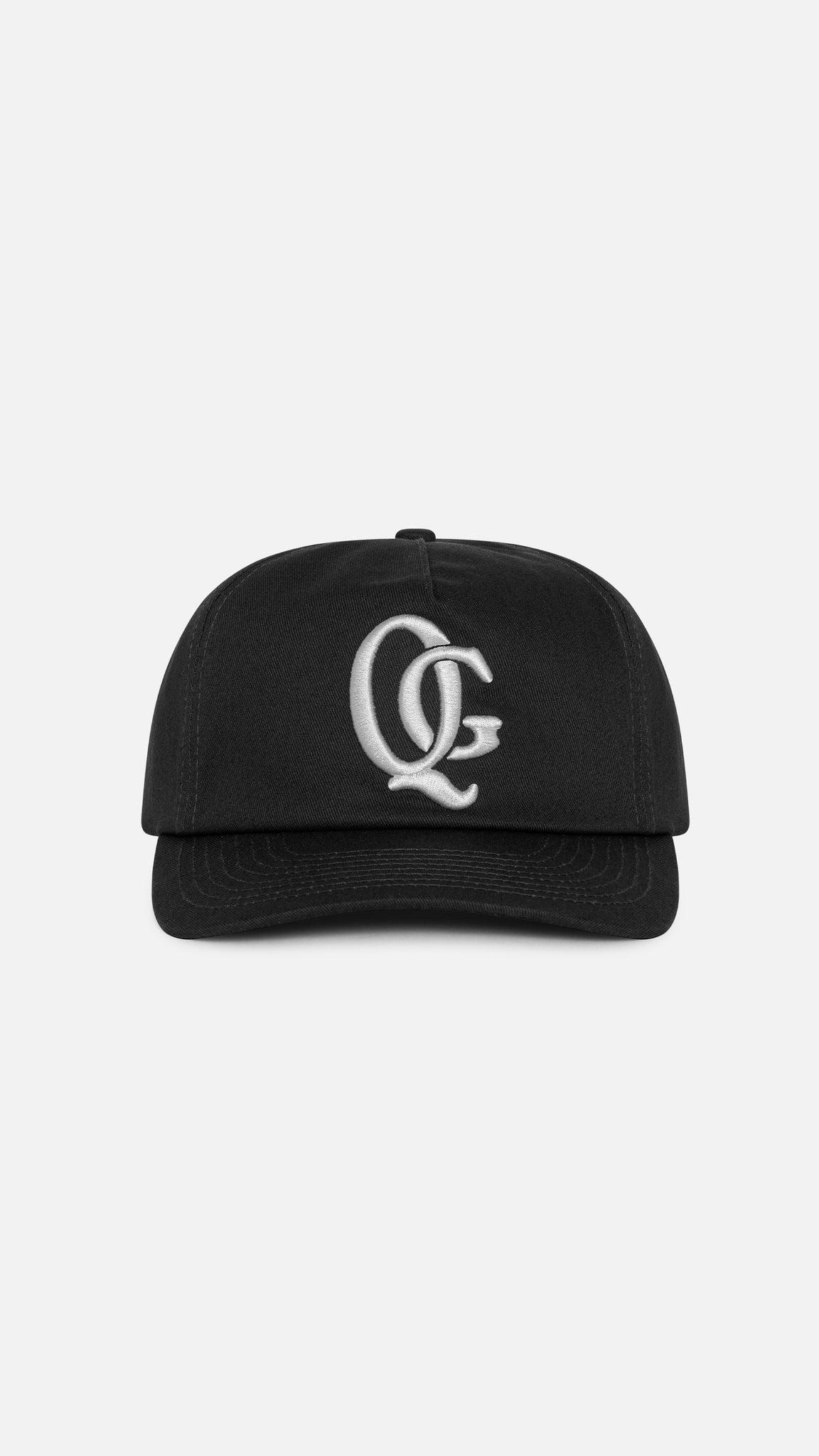 3D Monogram 5-Panel Hat Black