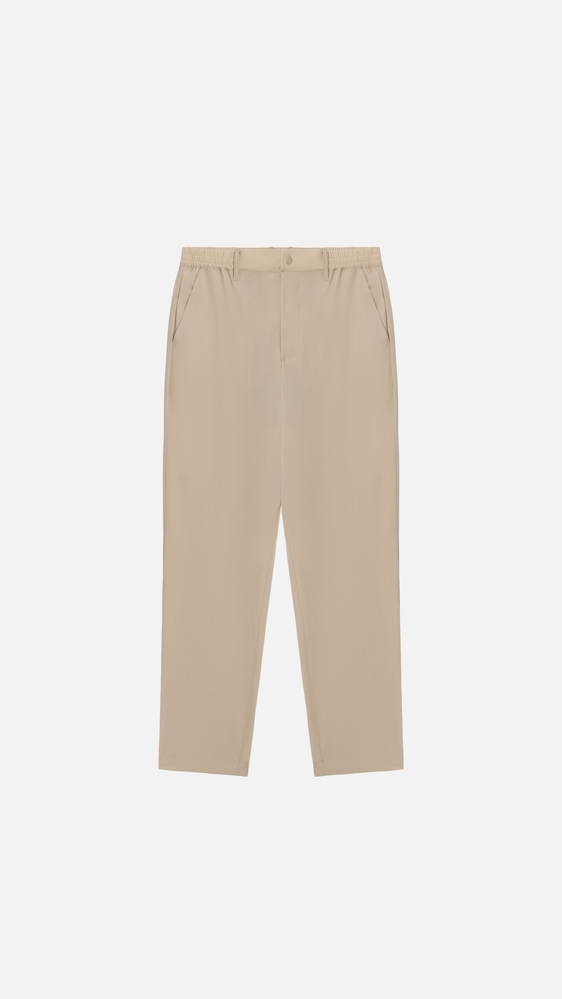 Nylon Sports Pants Tan