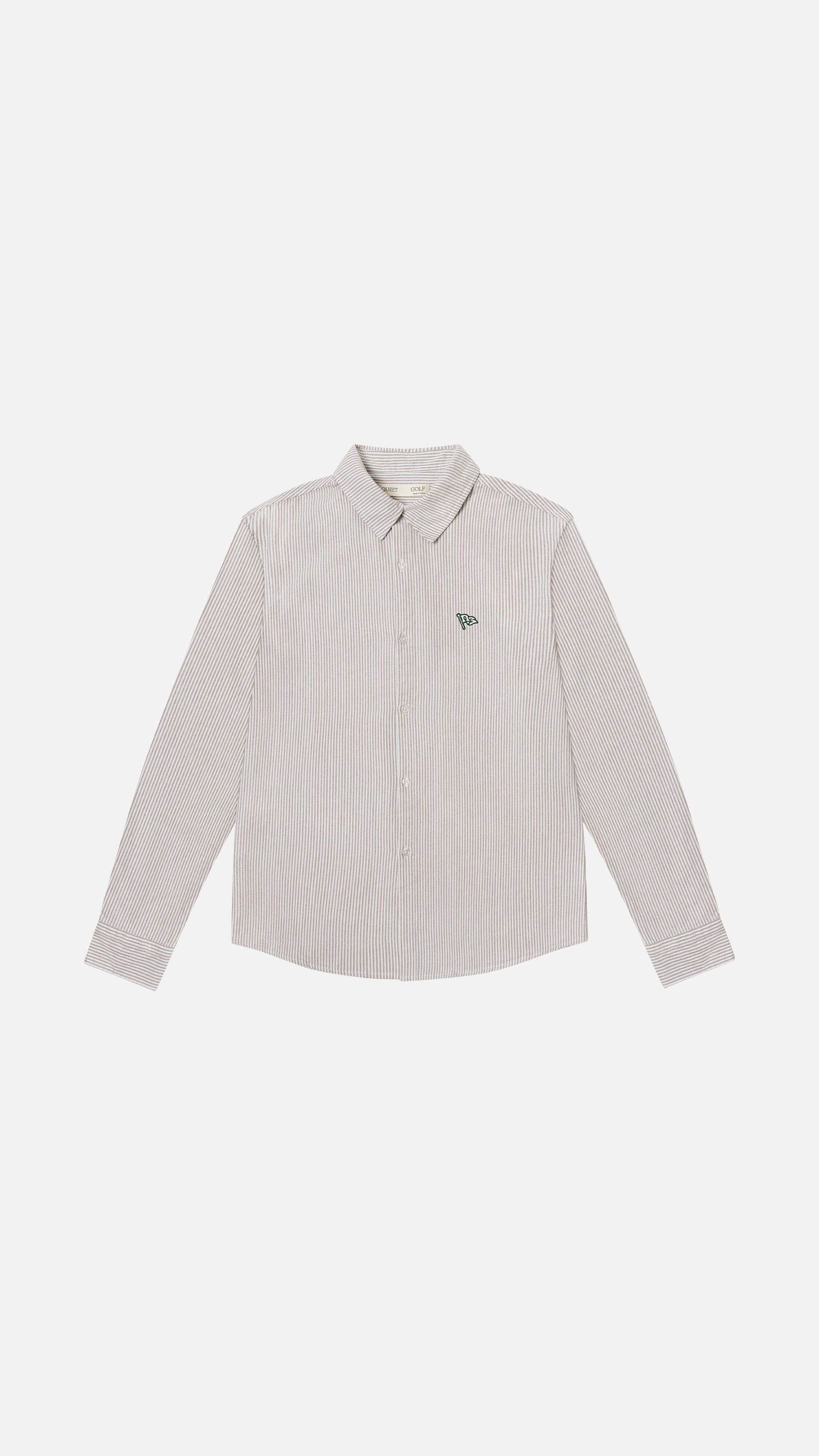 Oxford Button-Up Tan