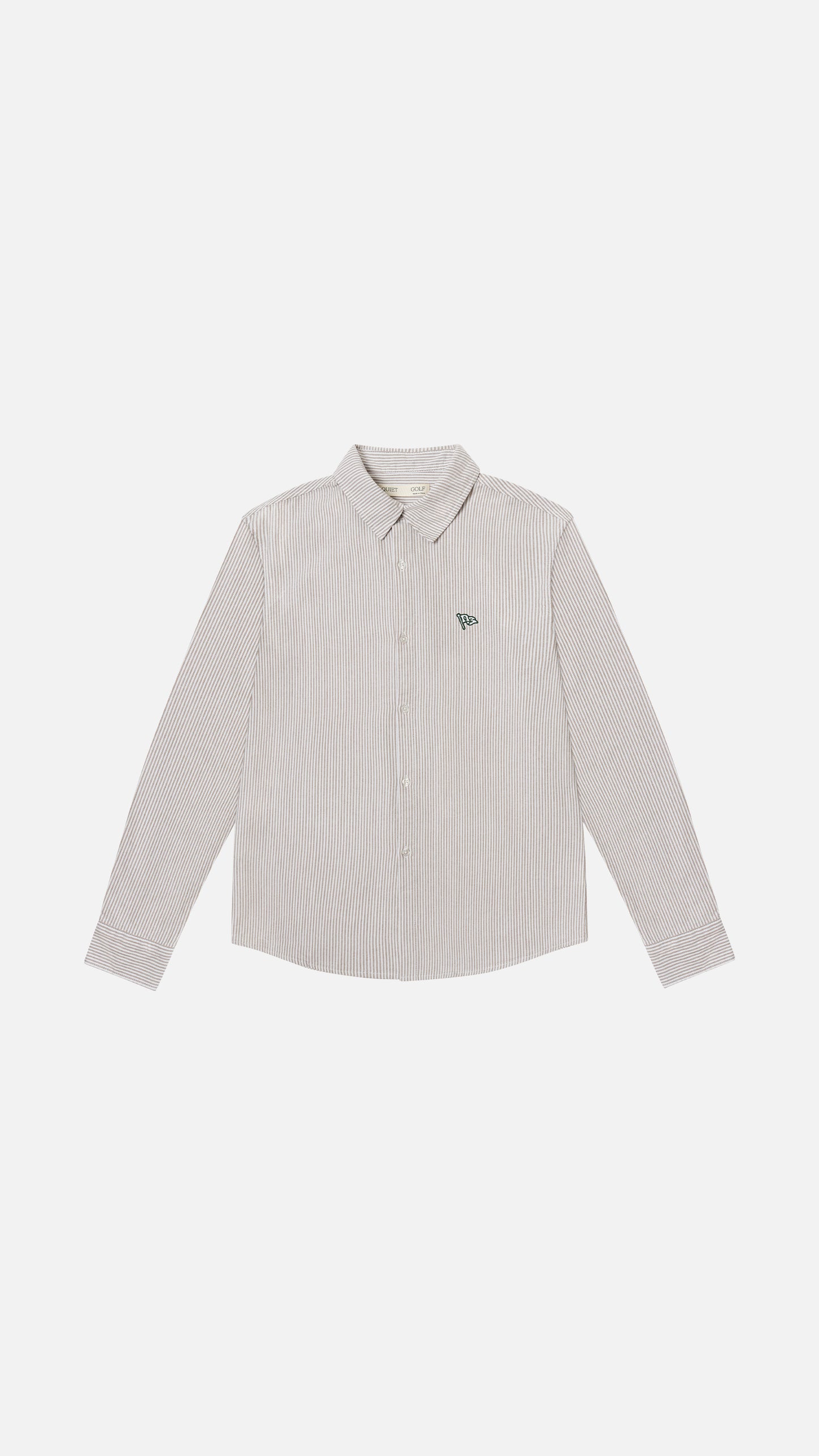 Oxford Button-Up Tan