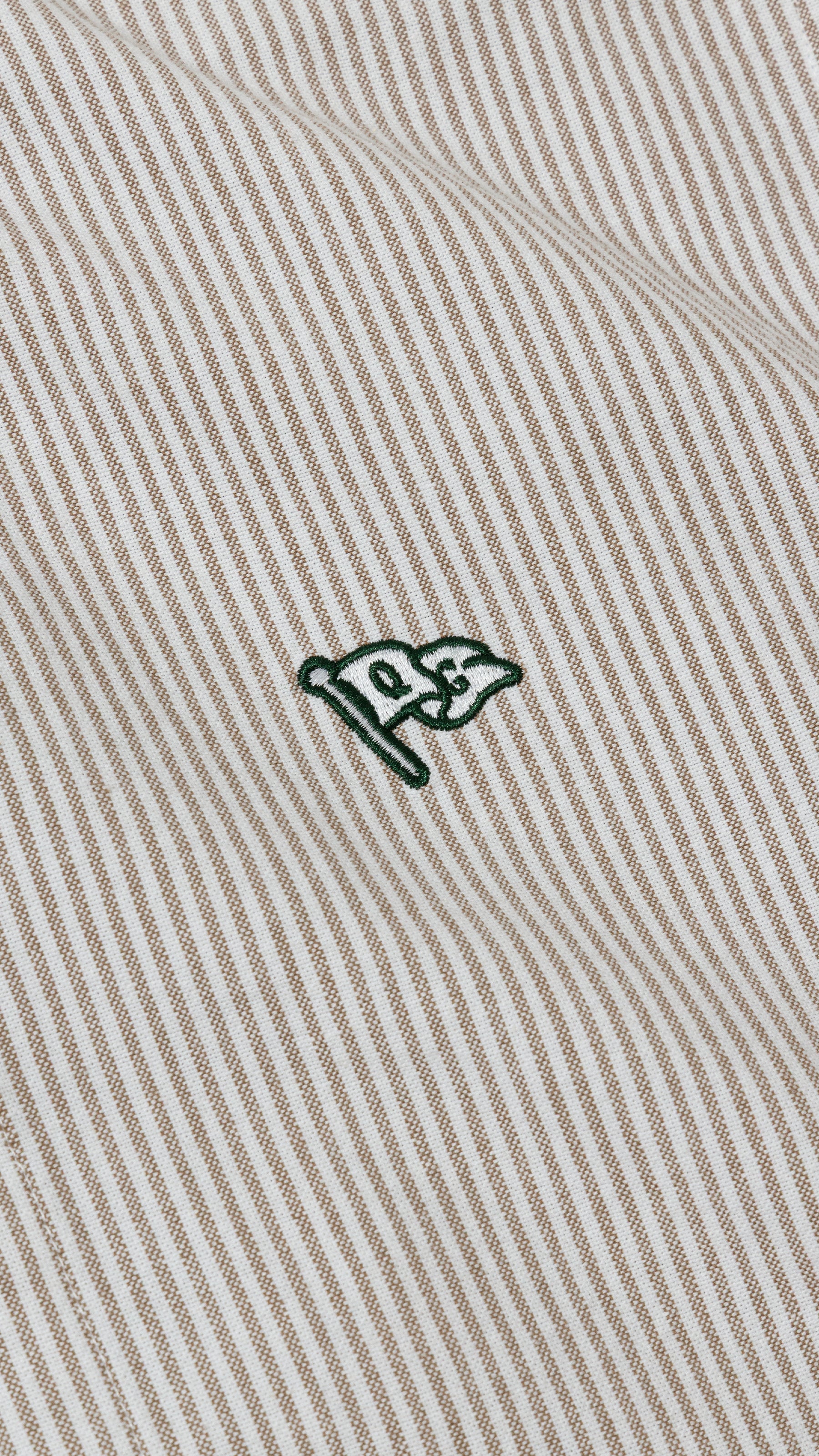 Oxford Button-Up Tan