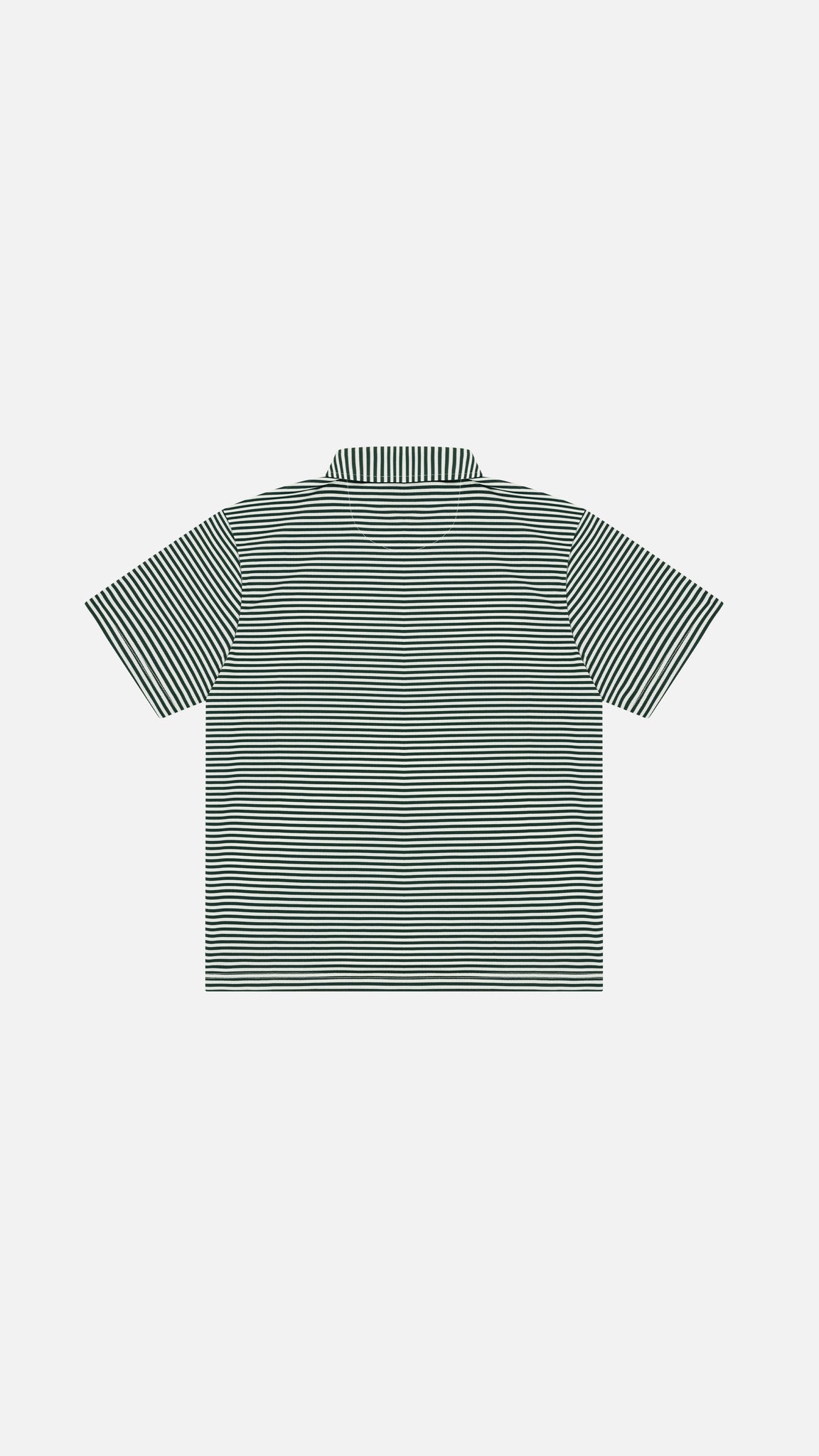 Pennant Striped Polo Forest