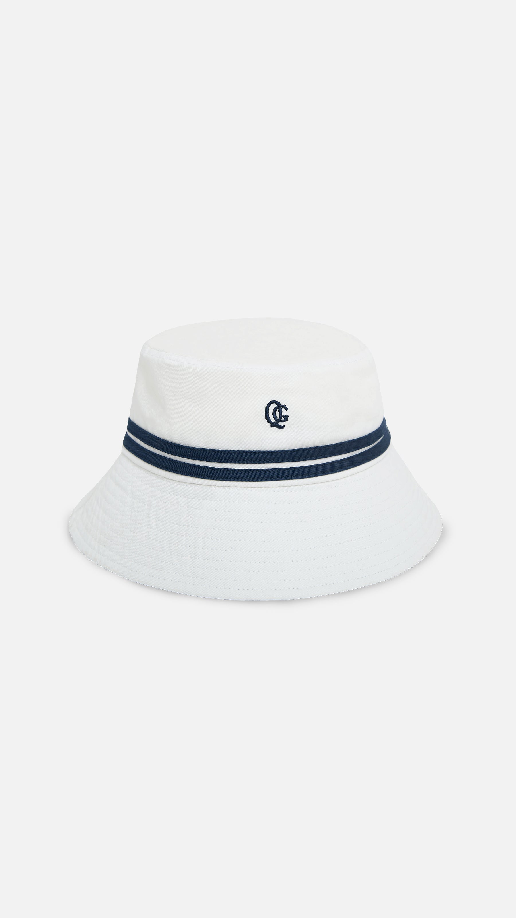 Monogram Bucket Hat Navy