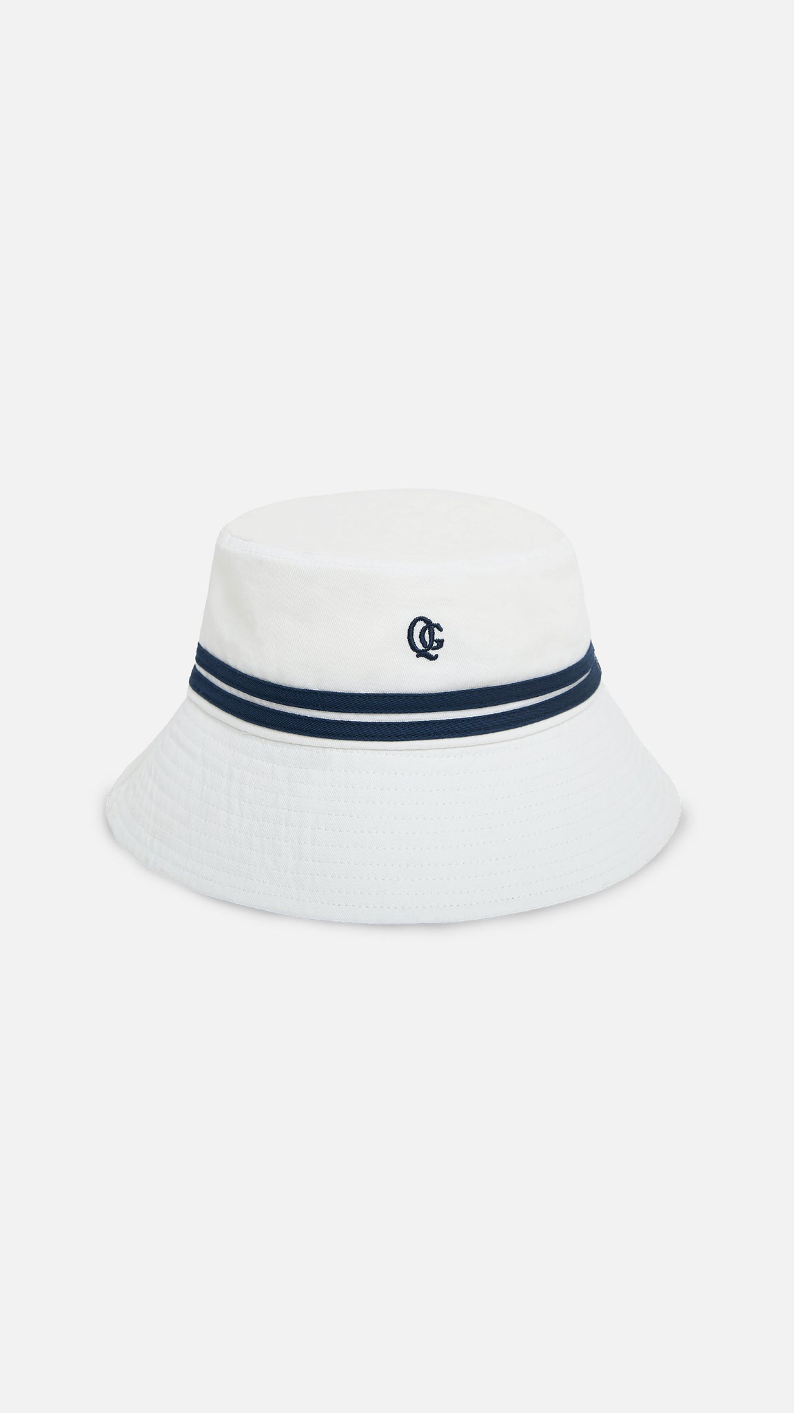 Monogram Bucket Hat Navy