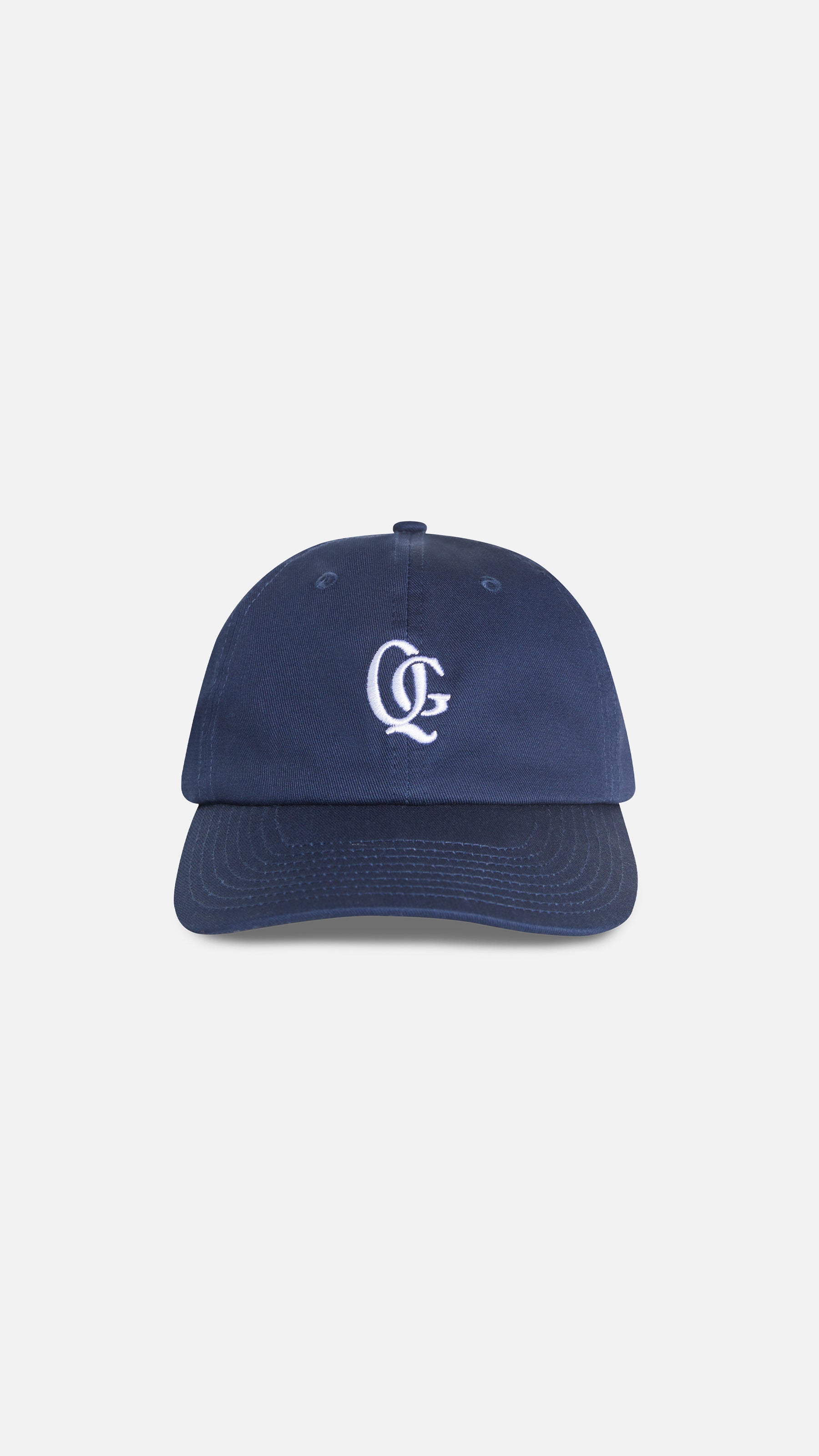 Monogram Dad Hat Navy