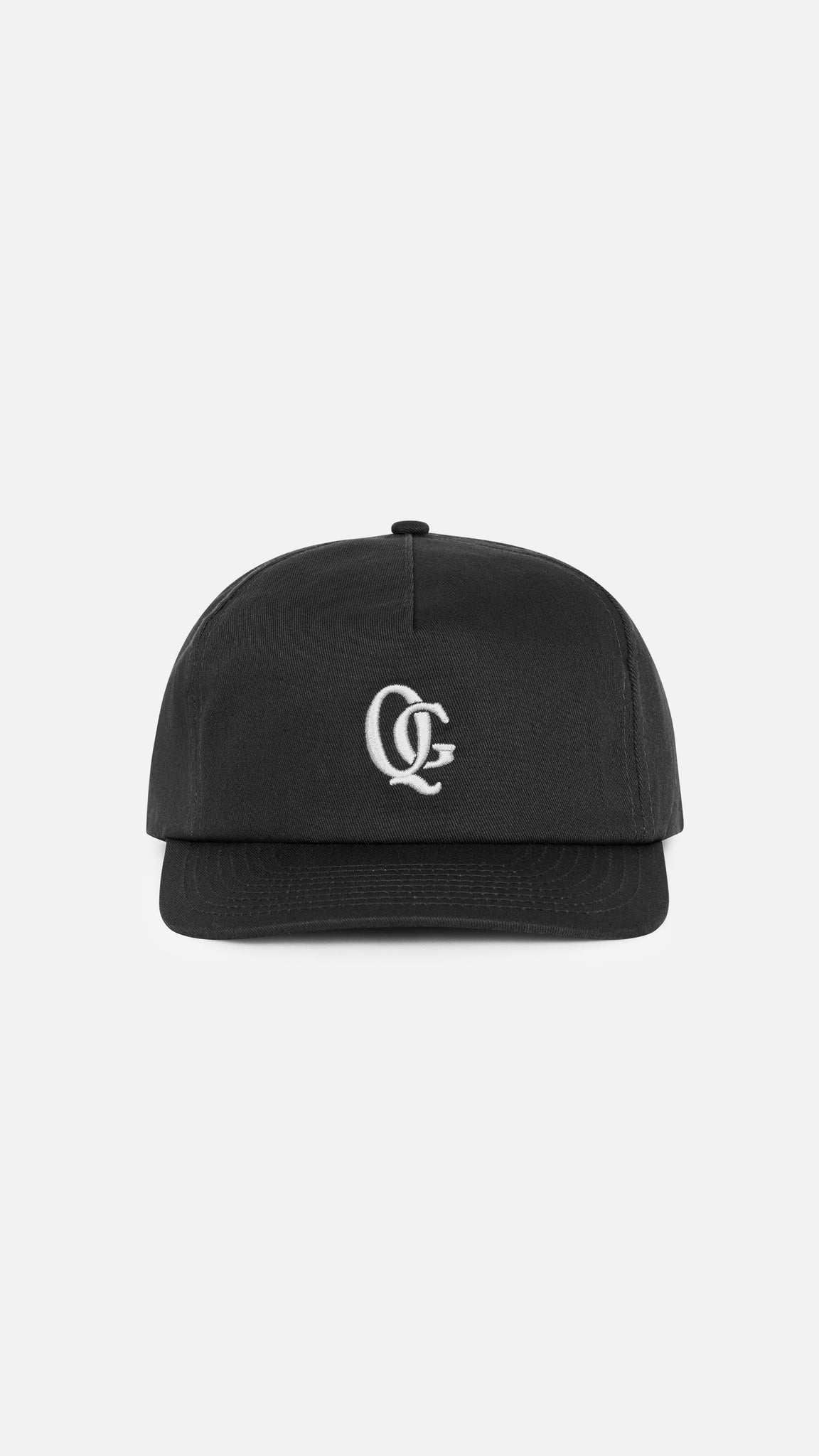 QG Monogram 5-Panel Black