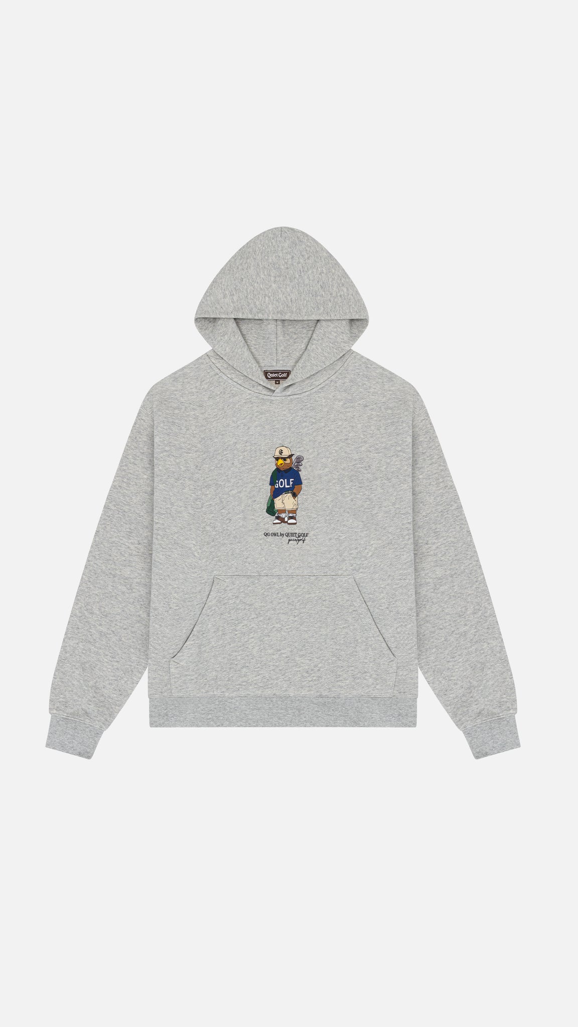 QG Owl Hoodie Heather