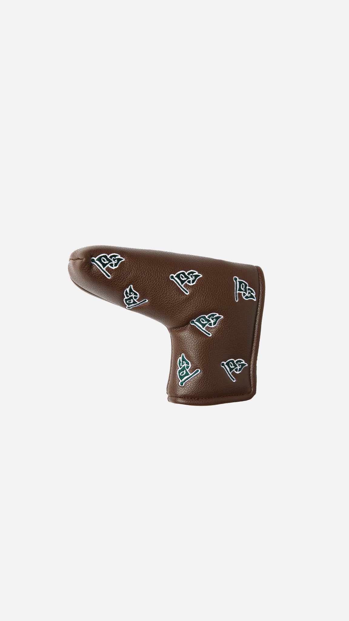 QG Pennant Blade Putter Cover Brown