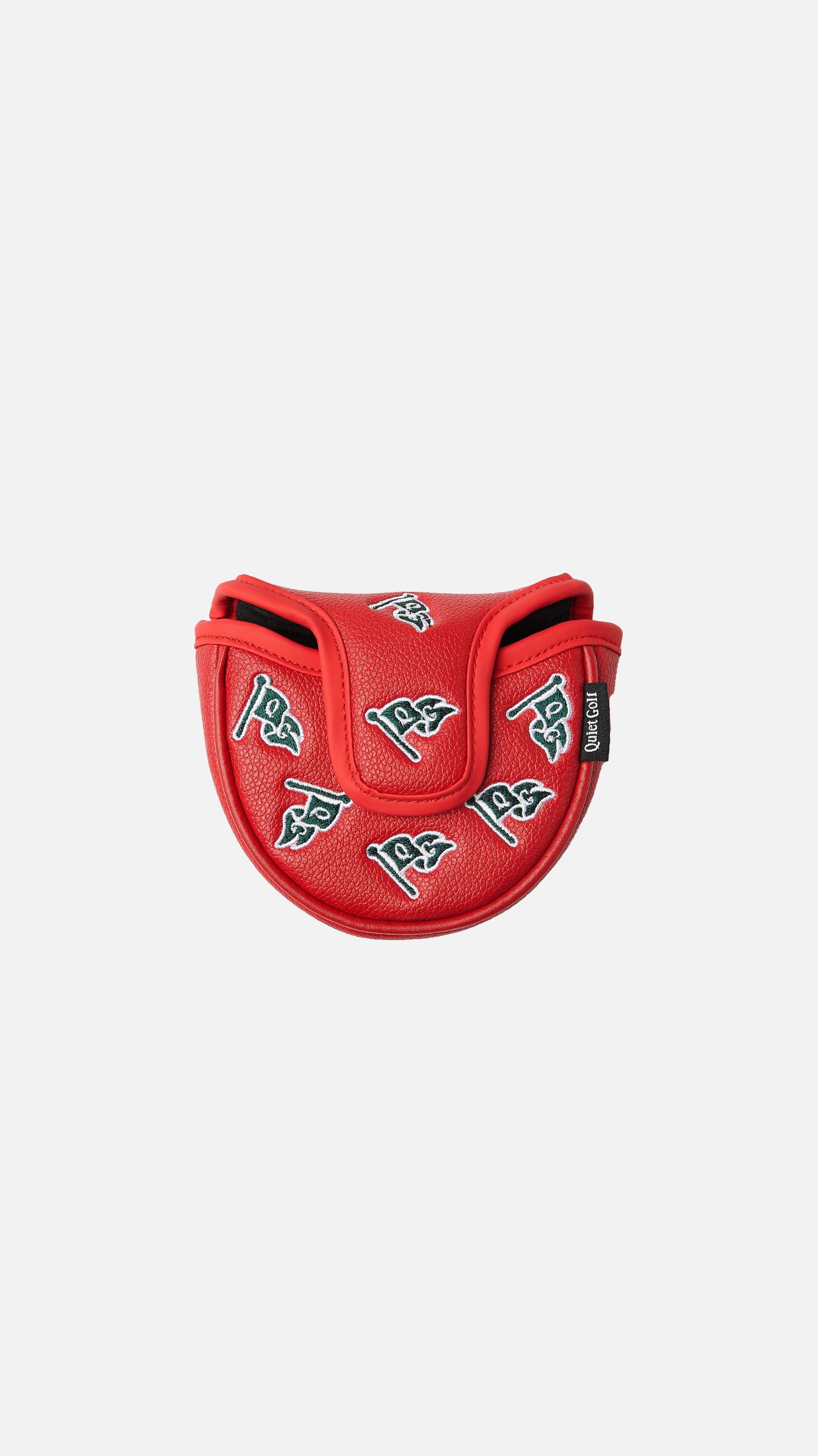 QG Pennant Mallet Putter Cover Red