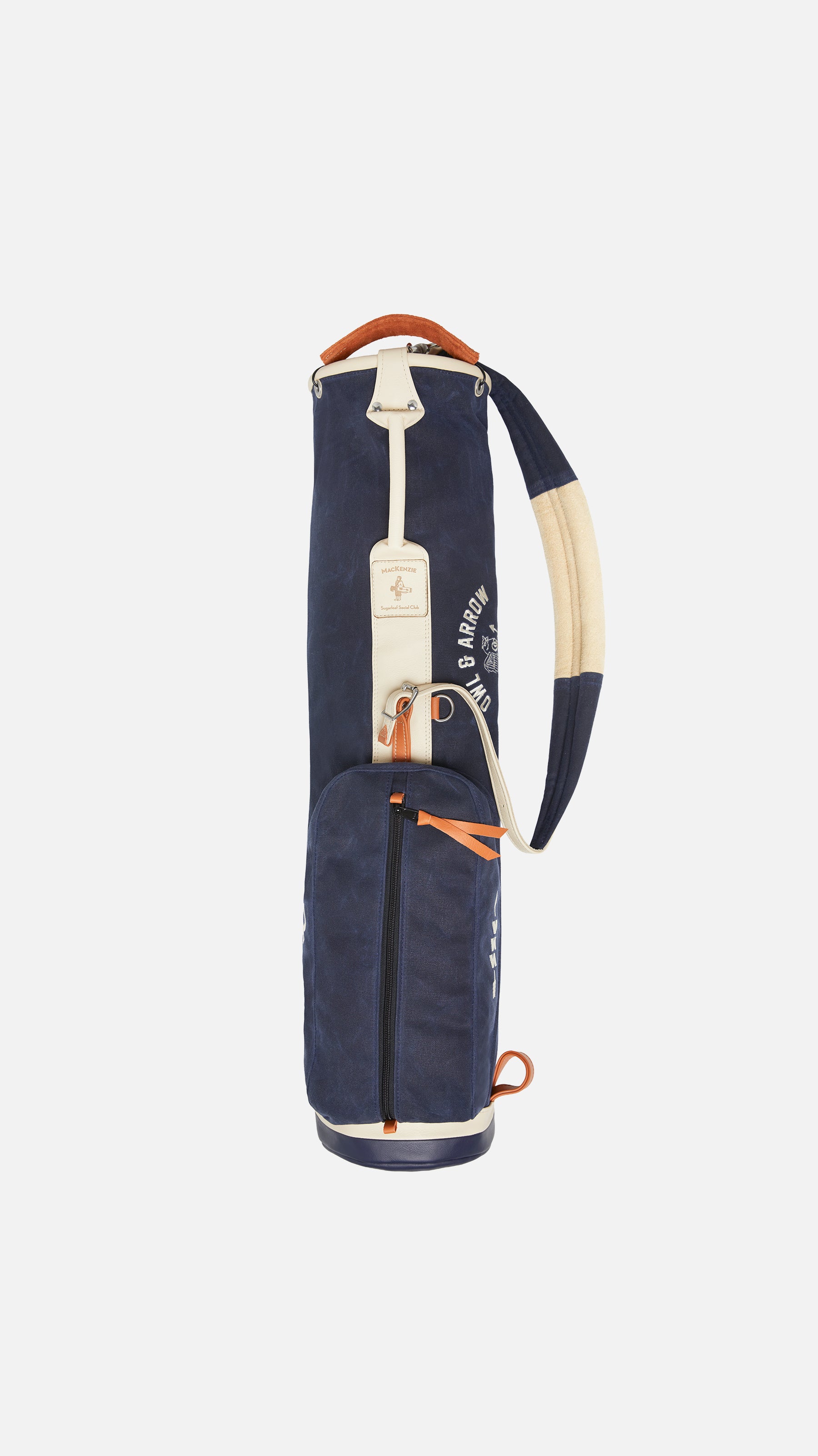 Quiet Golf x Sugarloaf MacKenzie Golf Bag Navy