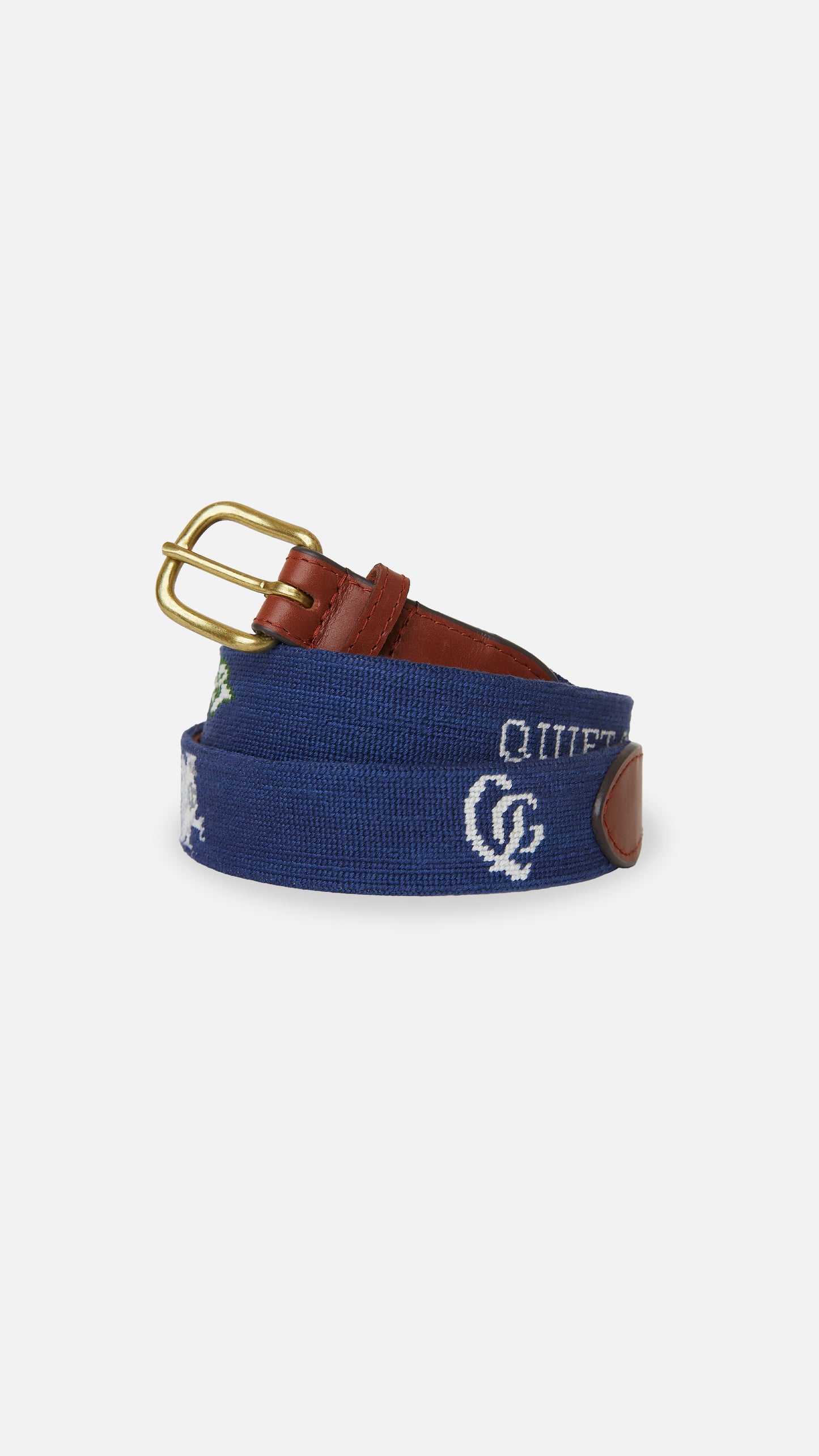 QG x Smathers & Branson Belt Navy