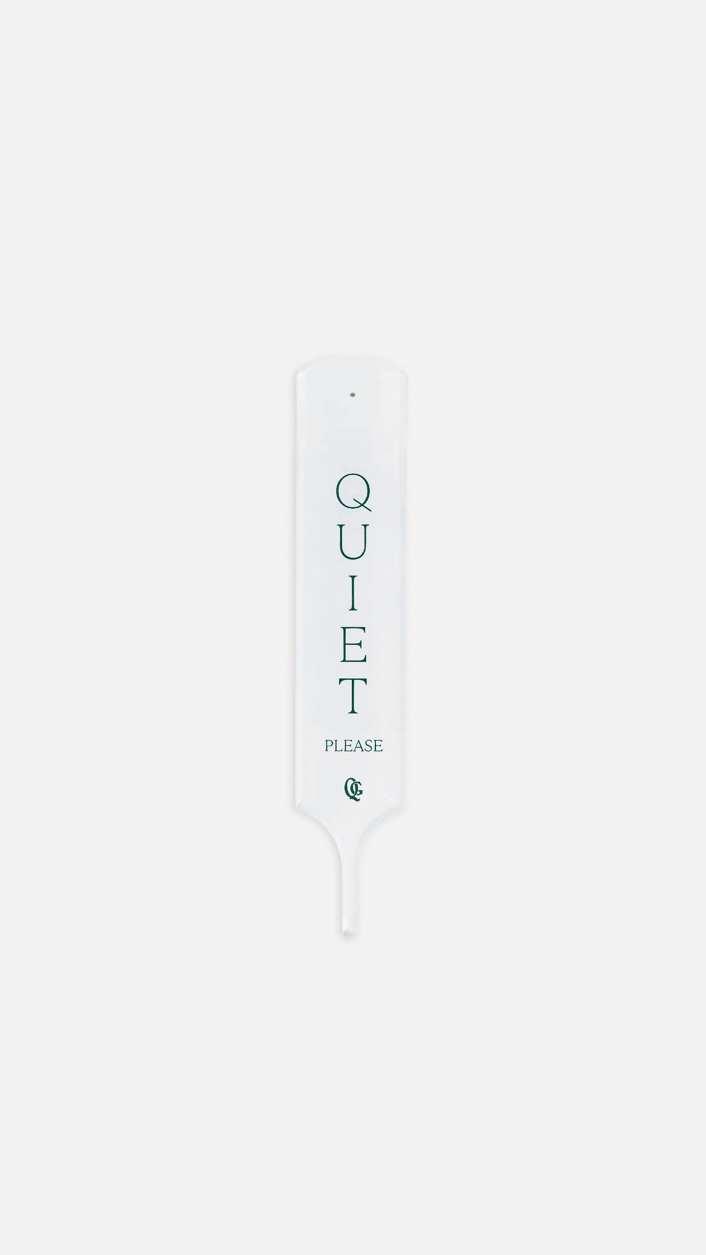 Quiet Please Incense Holder