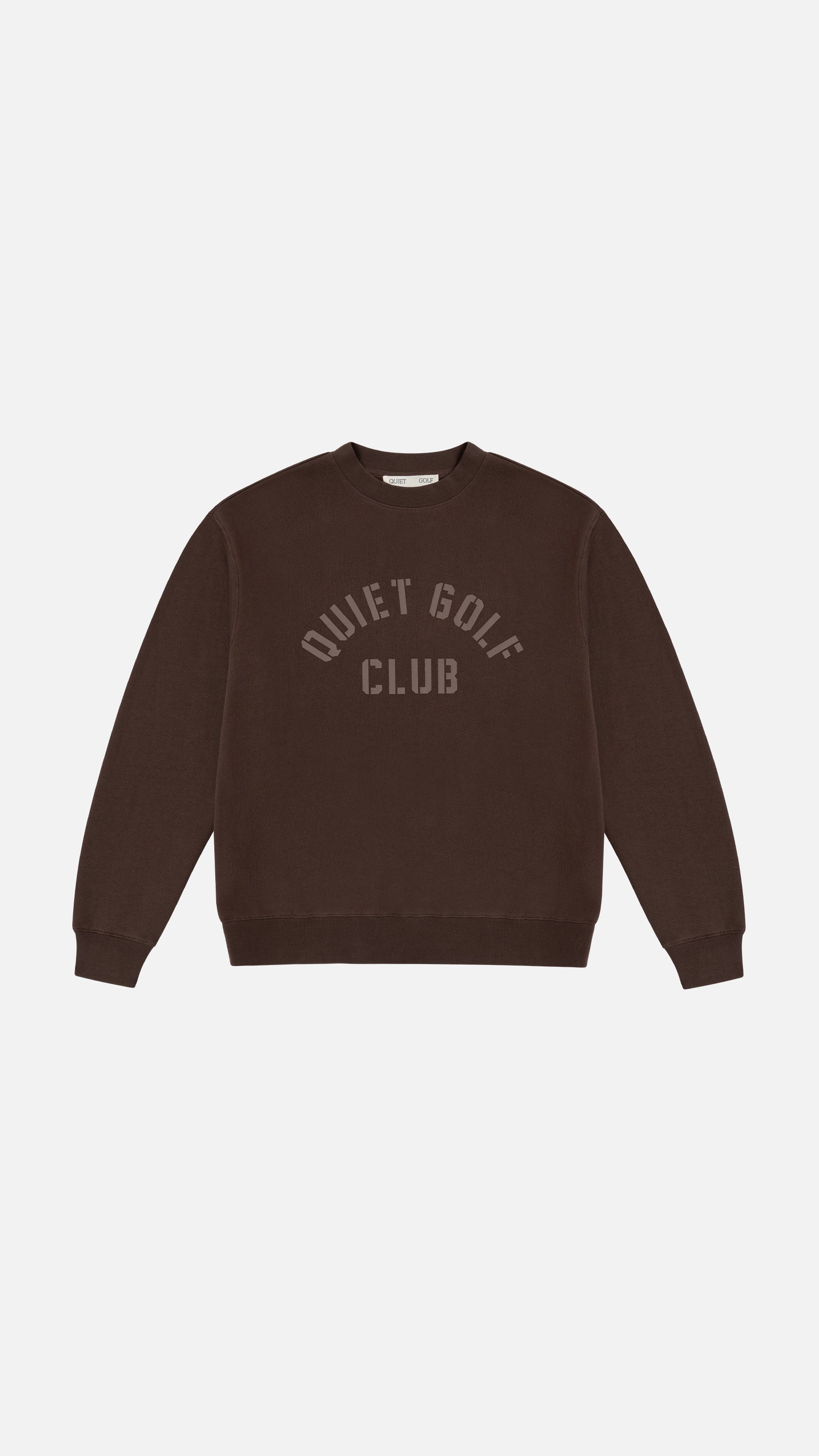 Stencil Crewneck Brown