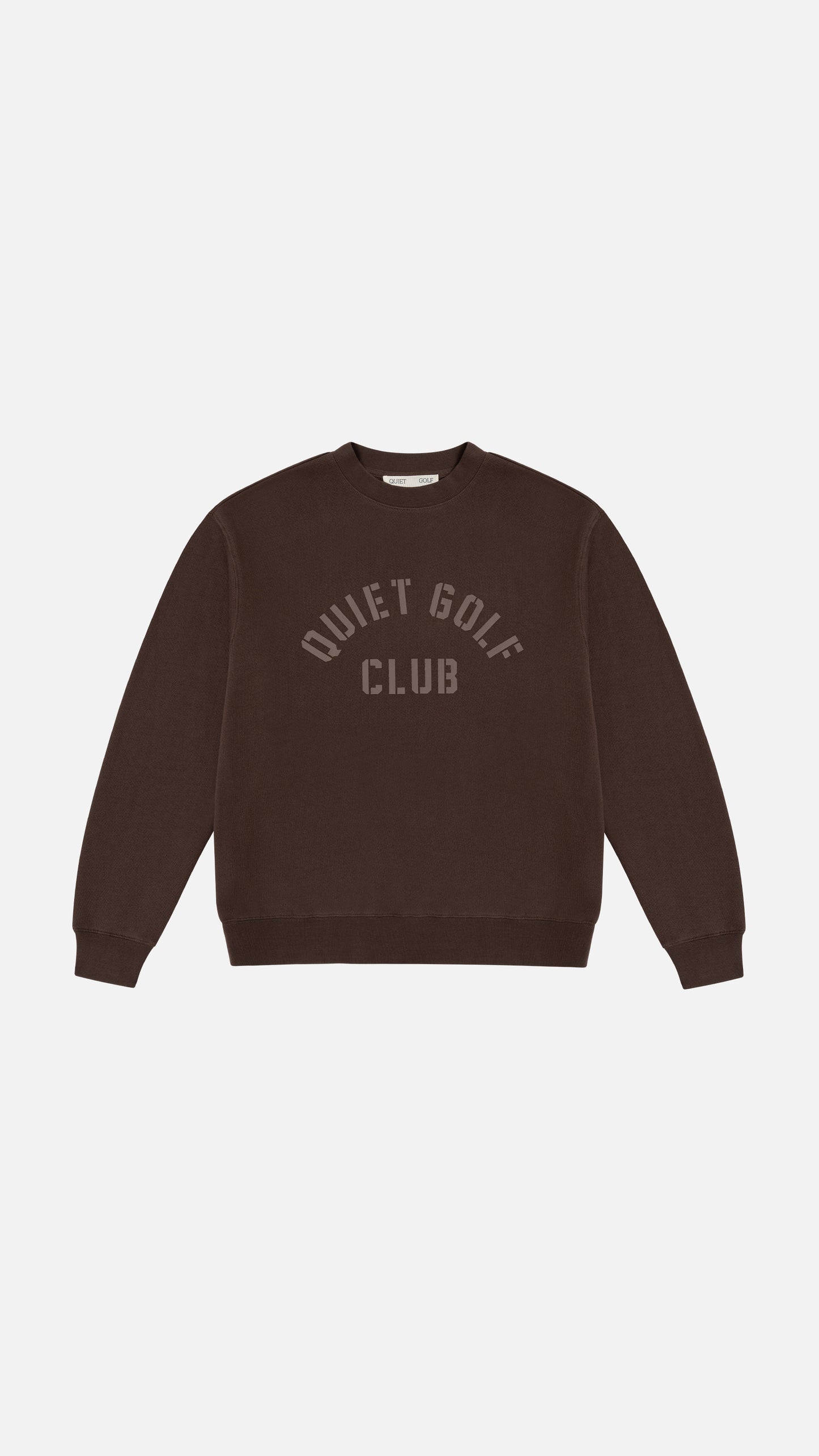 Stencil Crewneck Brown